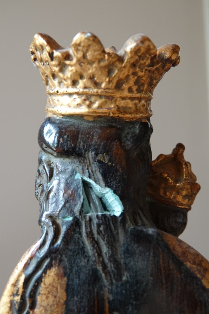 Gebroeders van Paridon - Statue, Heiligenbeeld - Madonna met Kind - 45 cm - Gips (Paridur) #4.3