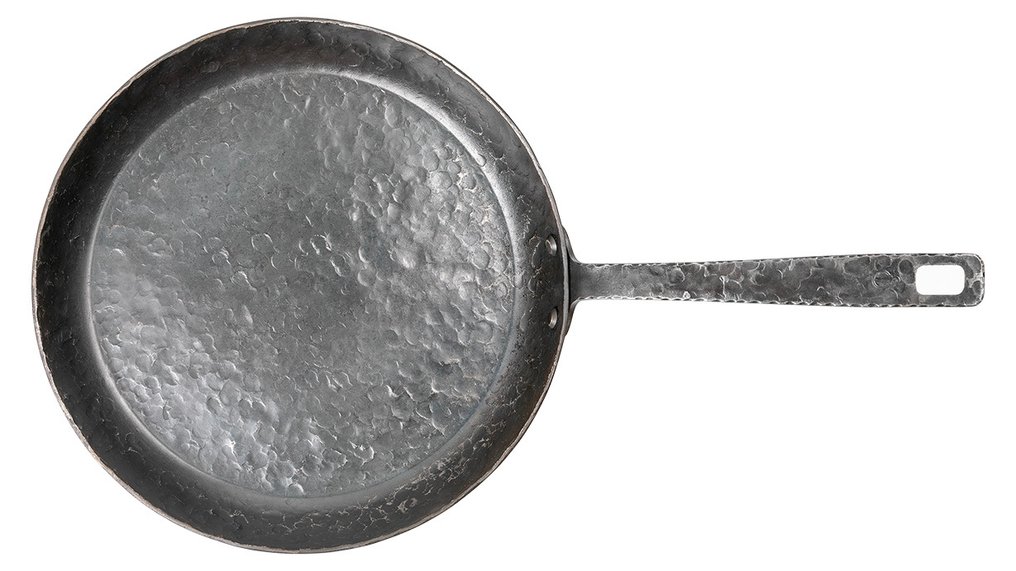 Hand Forged and Hammered Carbon Steel ø 28cm Pan - Τηγάνι - Χάλυβας άνθρακα #4.3