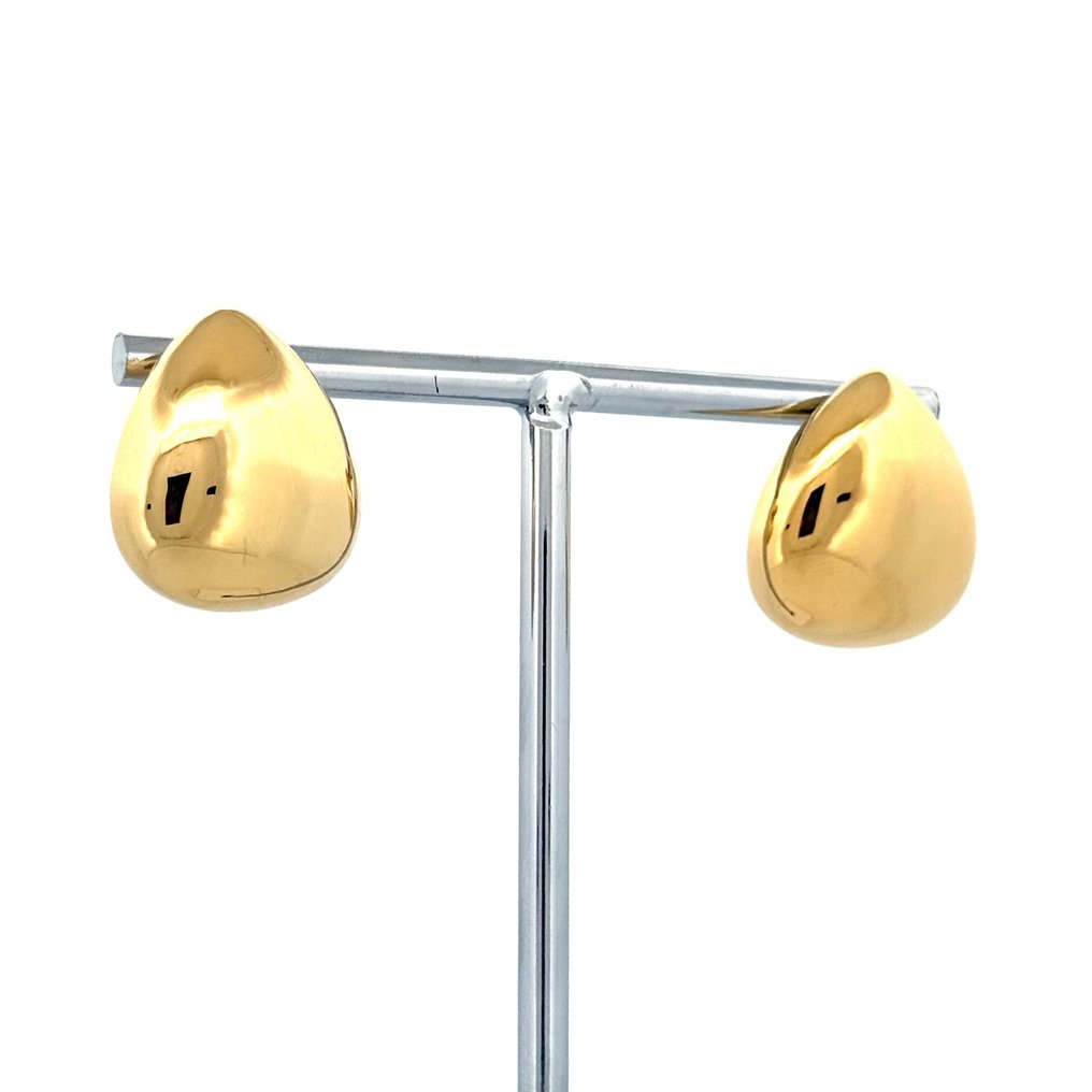 Handmade - Drop fülbevaló - Goccia - 2.9 g - 18 kt. Sárga arany #1.0