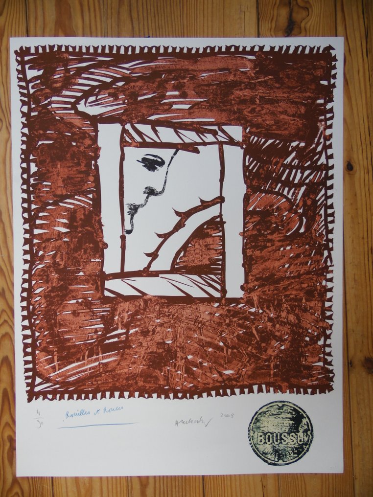 Pierre Alechinsky (1927) - Rouilles et ronces #1.0