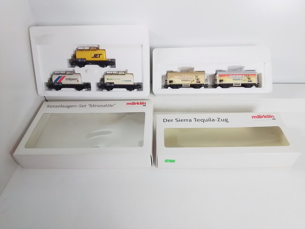 Märklin H0 - 94006/94023 - Τρένο μοντελισμού (2) - 2 σετ εμπορευματοκιβωτίων #1.0