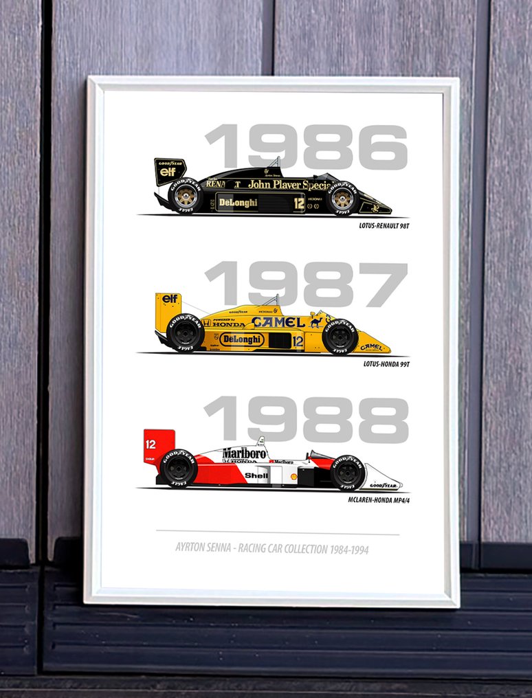 Ayrton Senna - Quadro #2.1