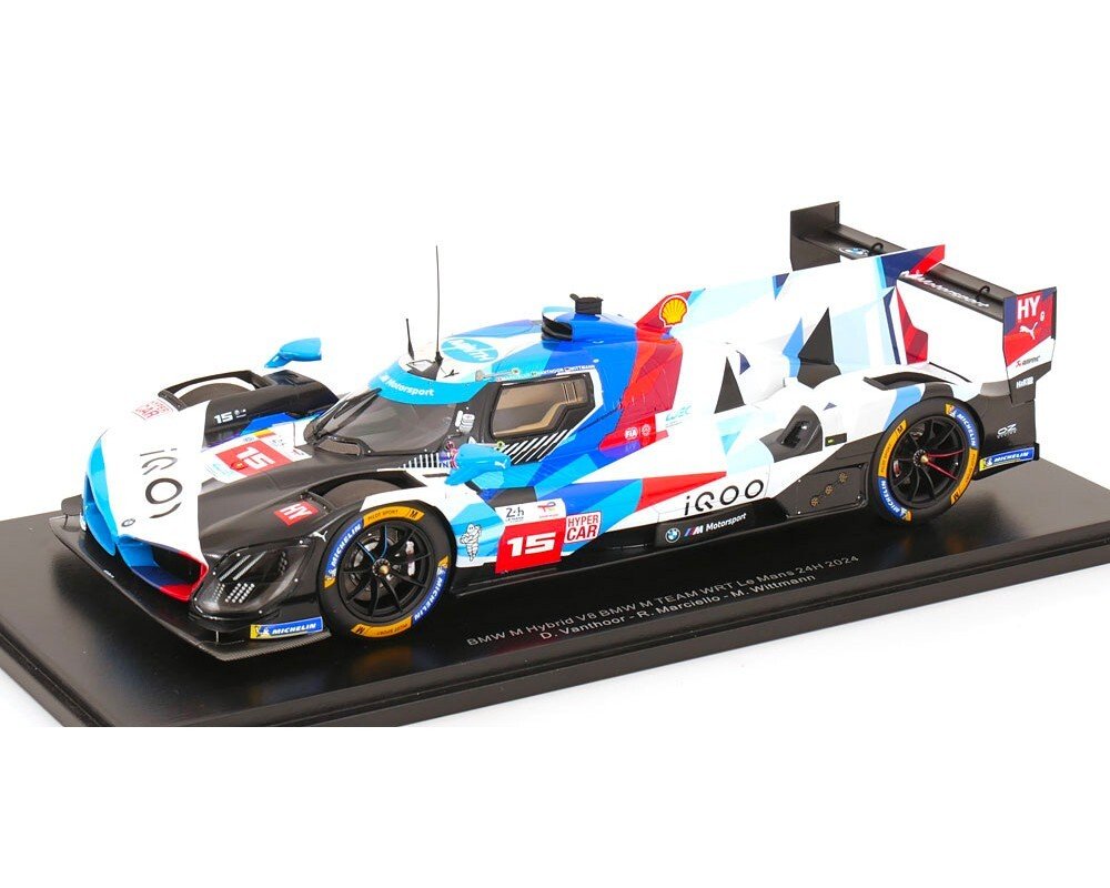 Spark 1:18 - Modellino di auto - BMW M-Hybrid V8 HY 24H LE MANS 2024 #15 - 18S638 #1.0