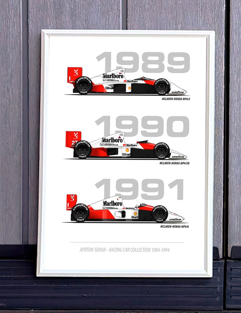 Ayrton Senna - Quadro #3.2