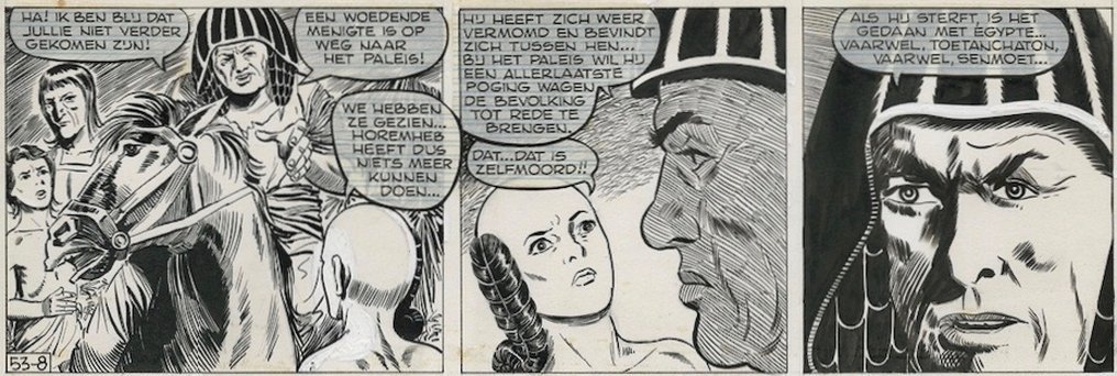 Dick Vlottes - 1 Originalseite - Senmoet - (jaren 1960) #2.1