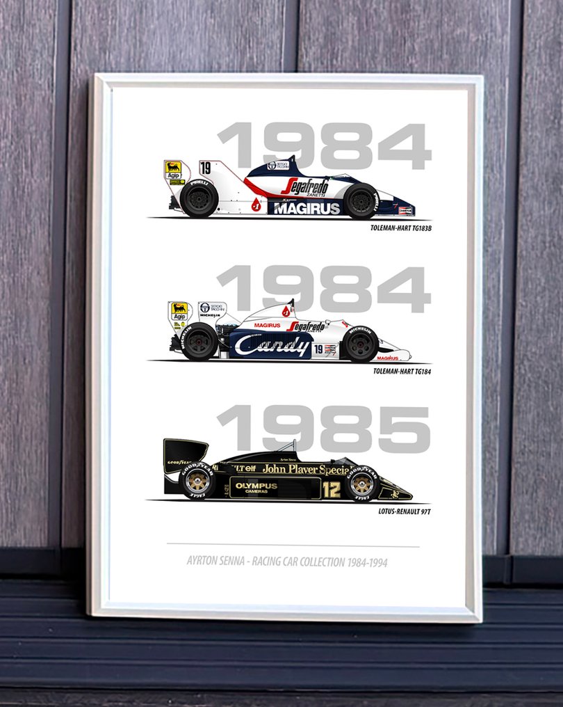 Ayrton Senna - Quadro #1.0