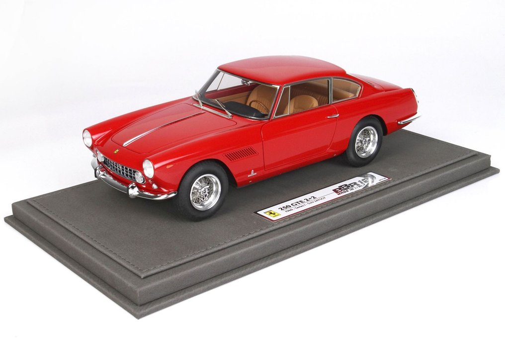 BBR 1:18 - Model race car - Ferrari 250 GTE 2+2 1960 rosso S/N 2475GT - BBR1850C #1.0