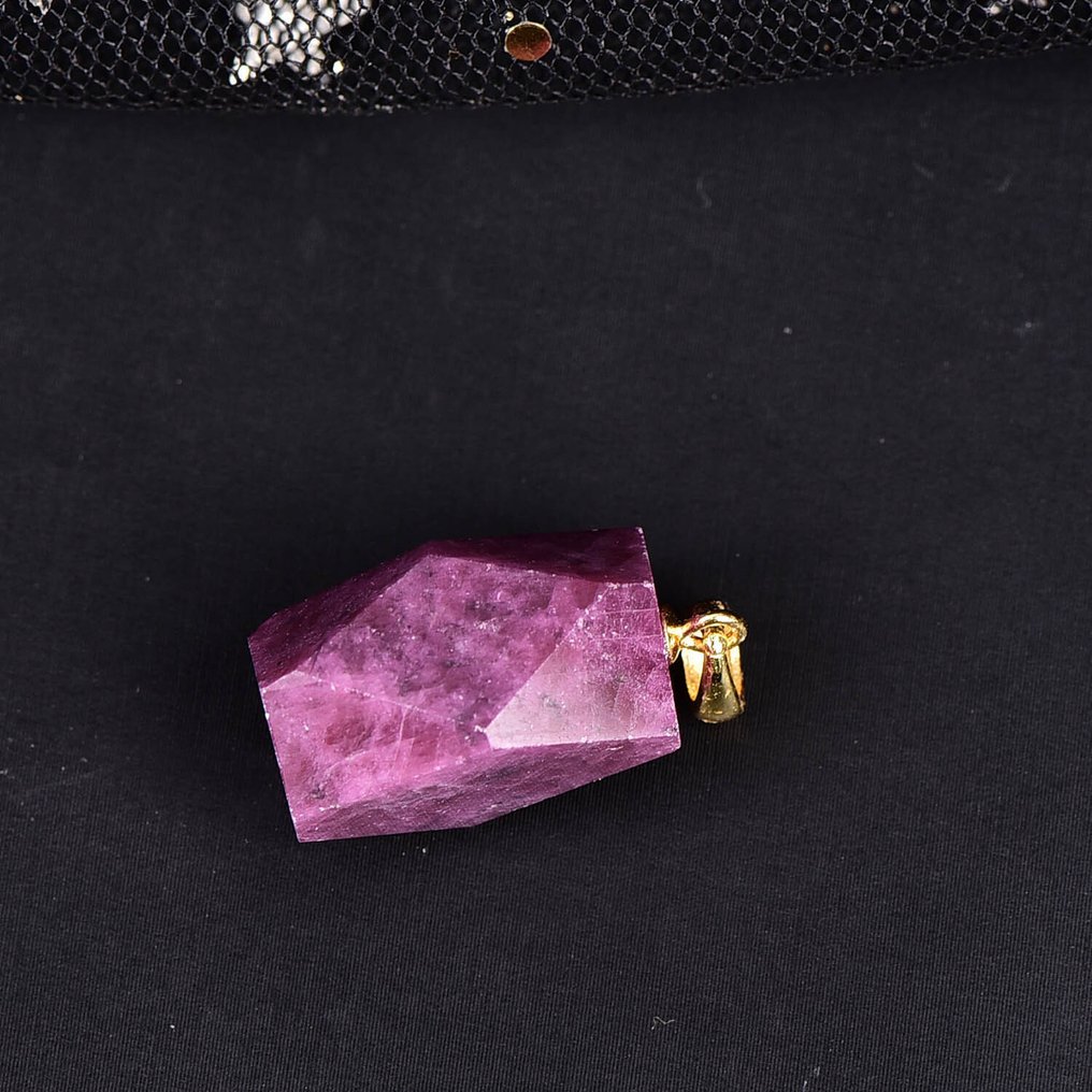 Sin reserva - Certificado ALGT - Colgante de rubí natural altamente exclusivo Un descubrimiento con un tono excepcionalmente vívido- 6.61 g #3.2