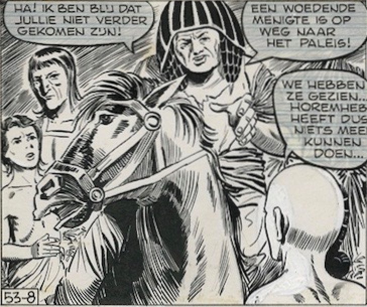 Dick Vlottes - 1 Originalseite - Senmoet - (jaren 1960) #1.0