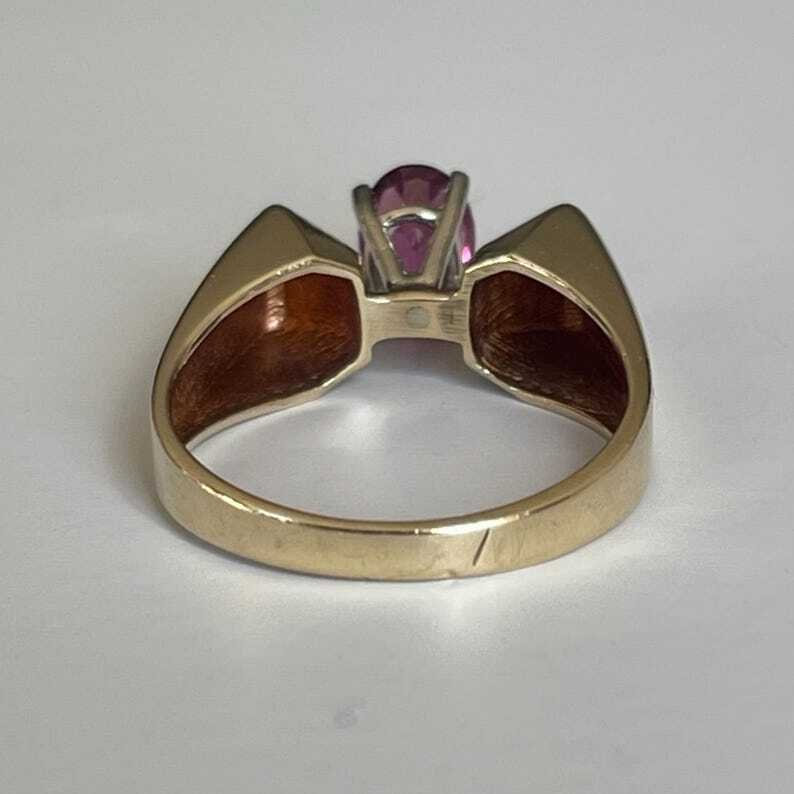 没有保留价 - 订婚戒指 银 -  1.50ct. tw. 电气石 - 复古戒指 #2.1