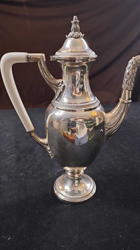 巧克力锅 - .800 银 - 银色巧克力制造机 #3.2