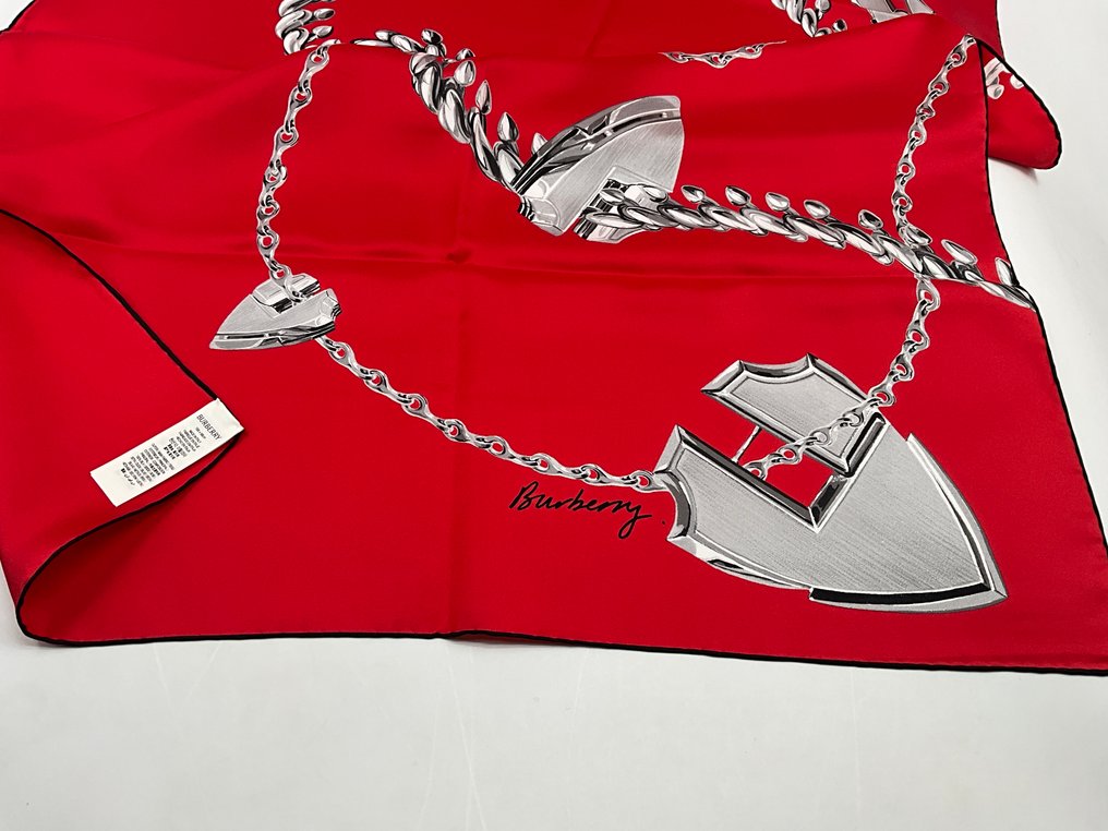 Burberry - MAJESTUEUSE /198 cm 68 cm  / Soie - Écharpe #4.3