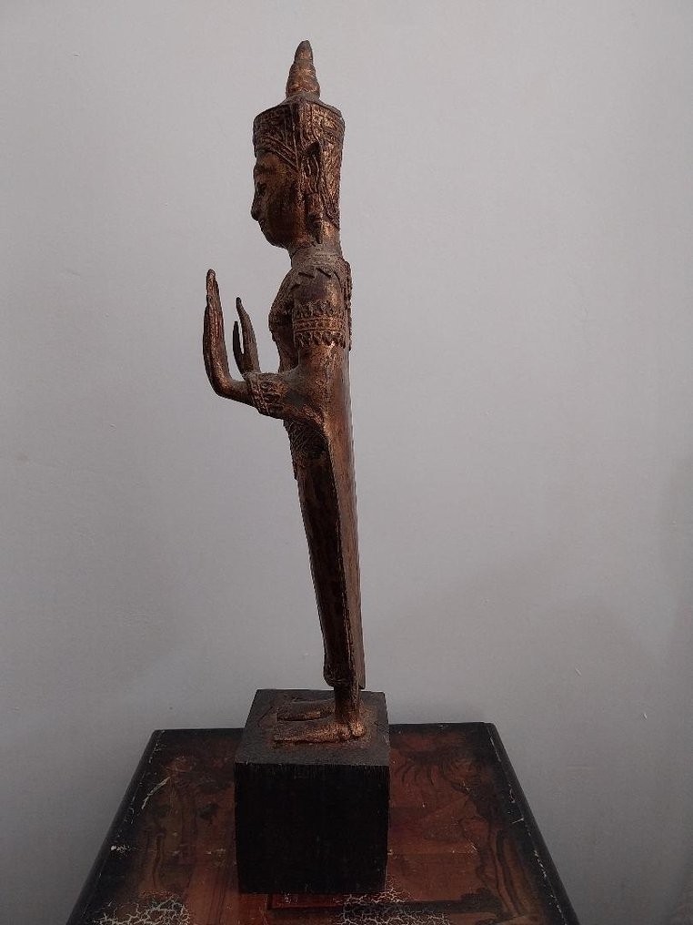 Bouddha 50 cm in bronzo - Tailandia - Fine XX secolo #3.2