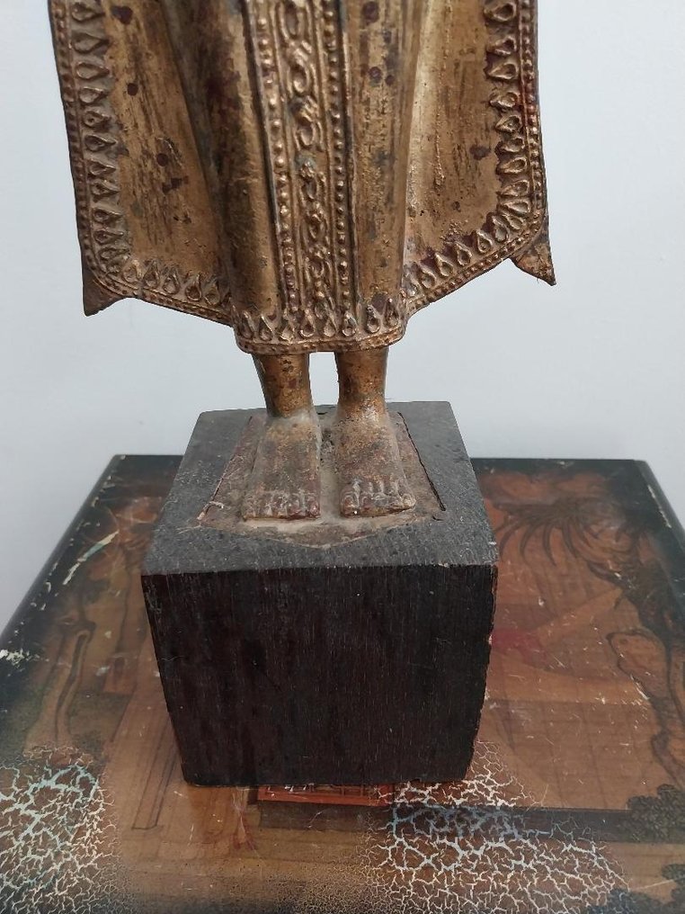 Bouddha 50 cm in bronzo - Tailandia - Fine XX secolo #4.3