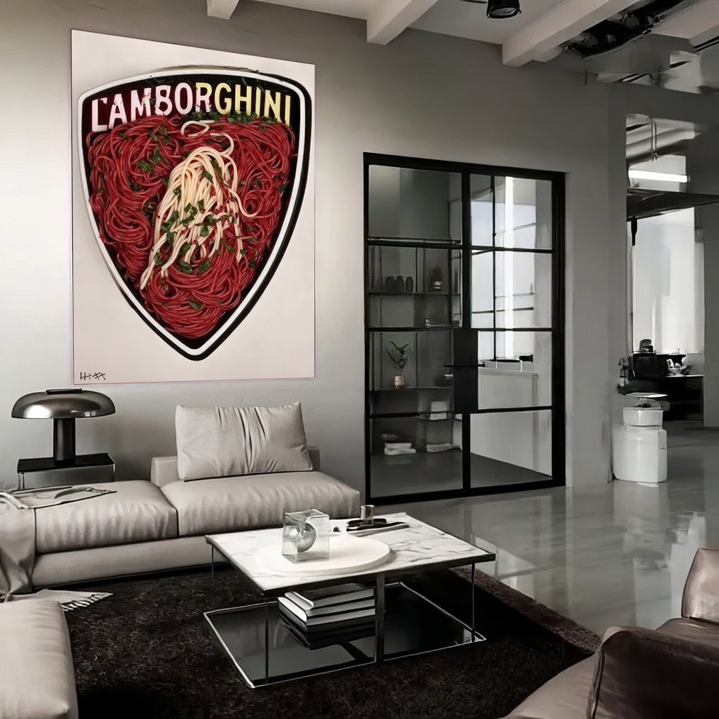 Jacob Hitt - does Lamborghini Spaghetti w/COA  XXL #1.0