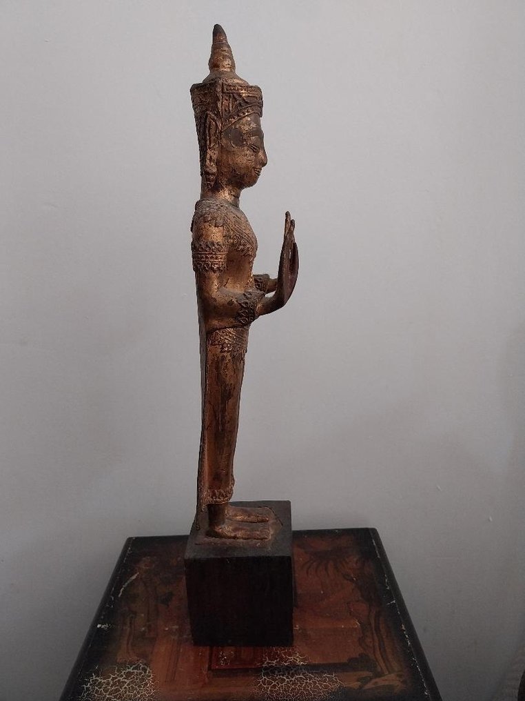 Bouddha 50 cm in bronzo - Tailandia - Fine XX secolo #1.0