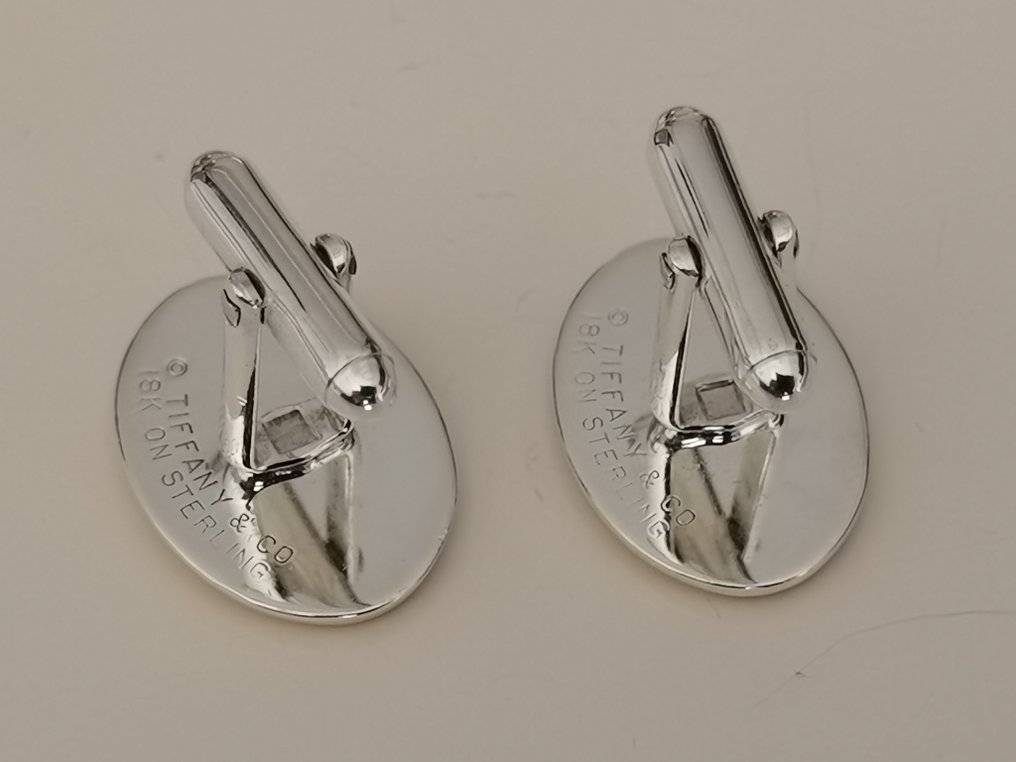 Tiffany & Co. - 18 carati - Argento, Oro giallo - Gemelli #4.3