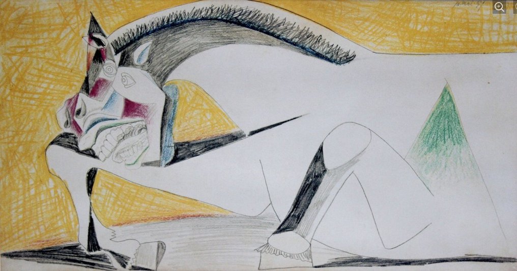 Pablo Picasso (after) - After Pablo Picasso (1881-1973) - La Metamorfosis (III) - 1990-luku #1.0