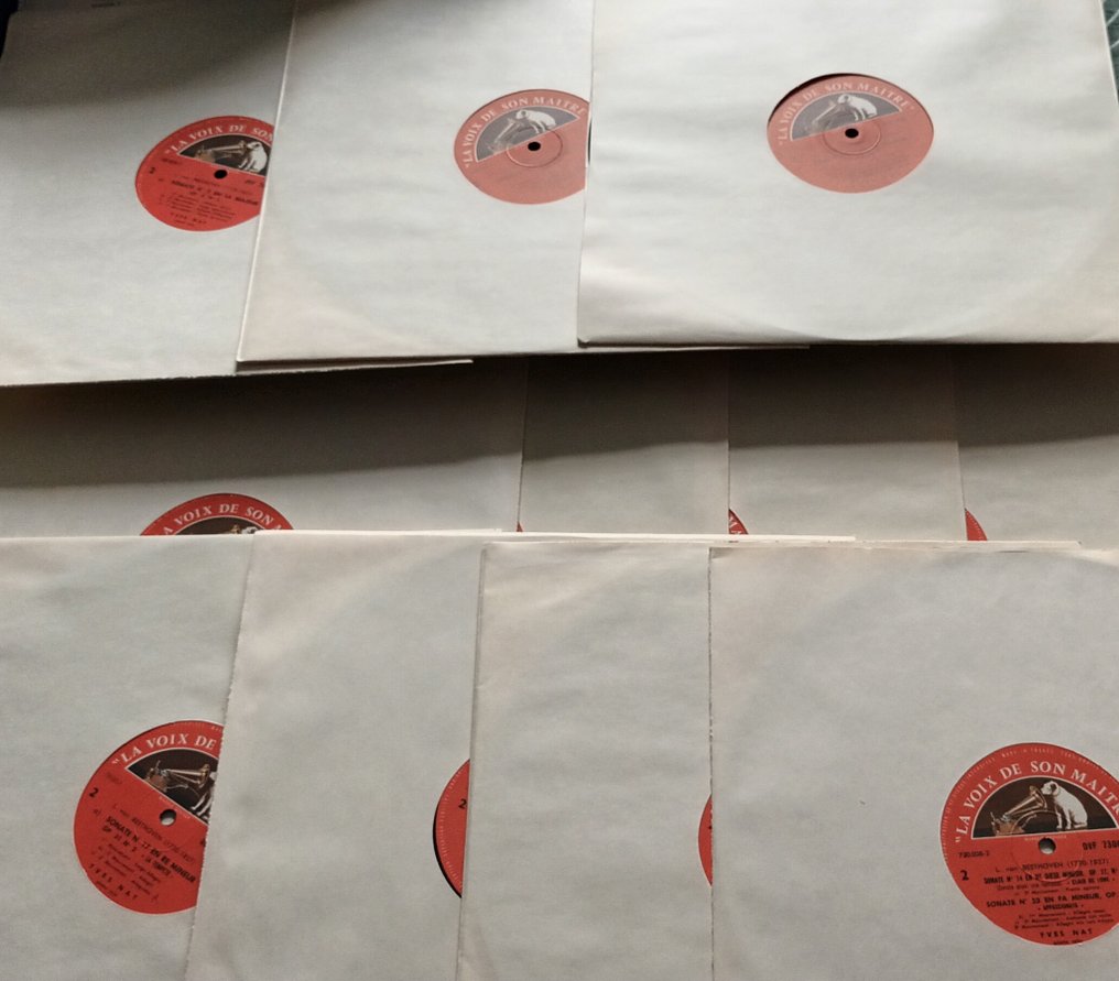 Yves Nat - Les 32 Sonates de Beethoven - 11 x LPs - LP Box set - 1968 #1.0