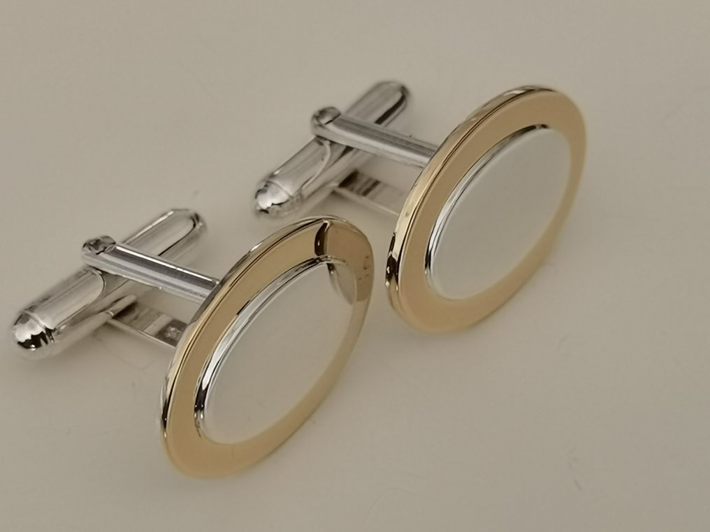 Tiffany & Co. - 18 carati - Argento, Oro giallo - Gemelli #1.0