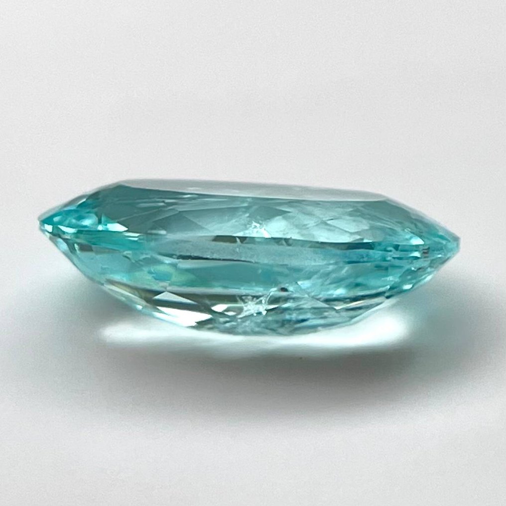 1 pcs Bleu Tourmaline Paraiba - 1.46 ct - Asian Institute of Gemological Sciences (AIGS) - Bleu néon Paraiba #3.2
