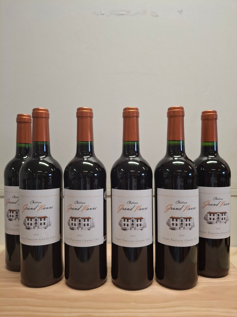 2021 Château Grand Nauve - Saint-Émilion Grand Cru - 6 Sticle (0.75L) #1.0