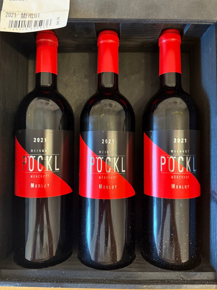 2021 Weingut Pöckl Mönchhof Merlot - Burgenland - 3 Bottles (0.75L) #1.0