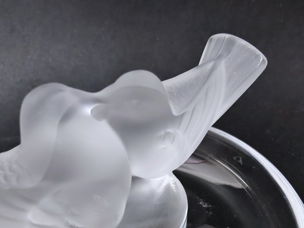 Lalique - Joyero - Inseparables - Cristal - Baguier pájaros de amor #2.1