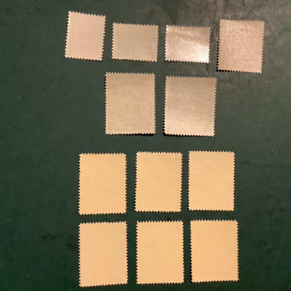 Autriche 1933/1934 - Trois émissions complètes avec Winterhulp et bouwmeesters. - Michel 563/566 en 589/596 #2.1