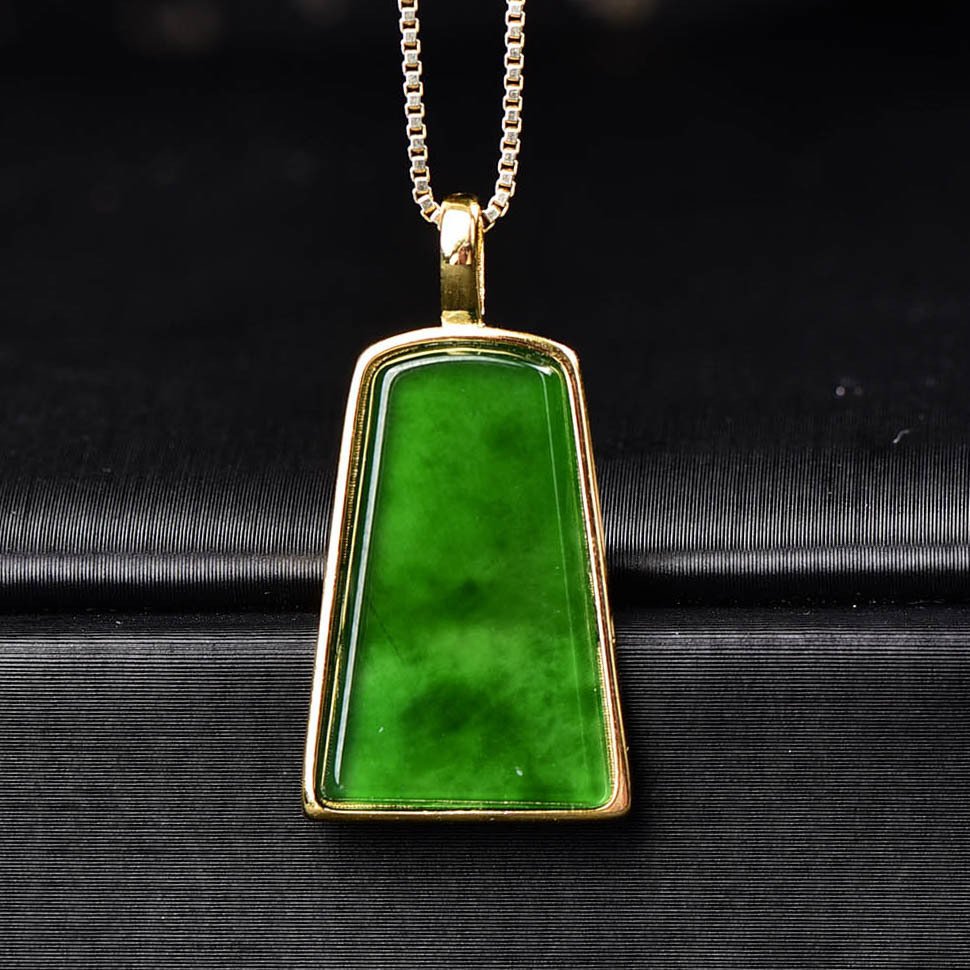 ALGT认证 - 高度专属的自然翡翠吊坠 由时间与自然塑造的透明宝藏- 3.19 g #1.0