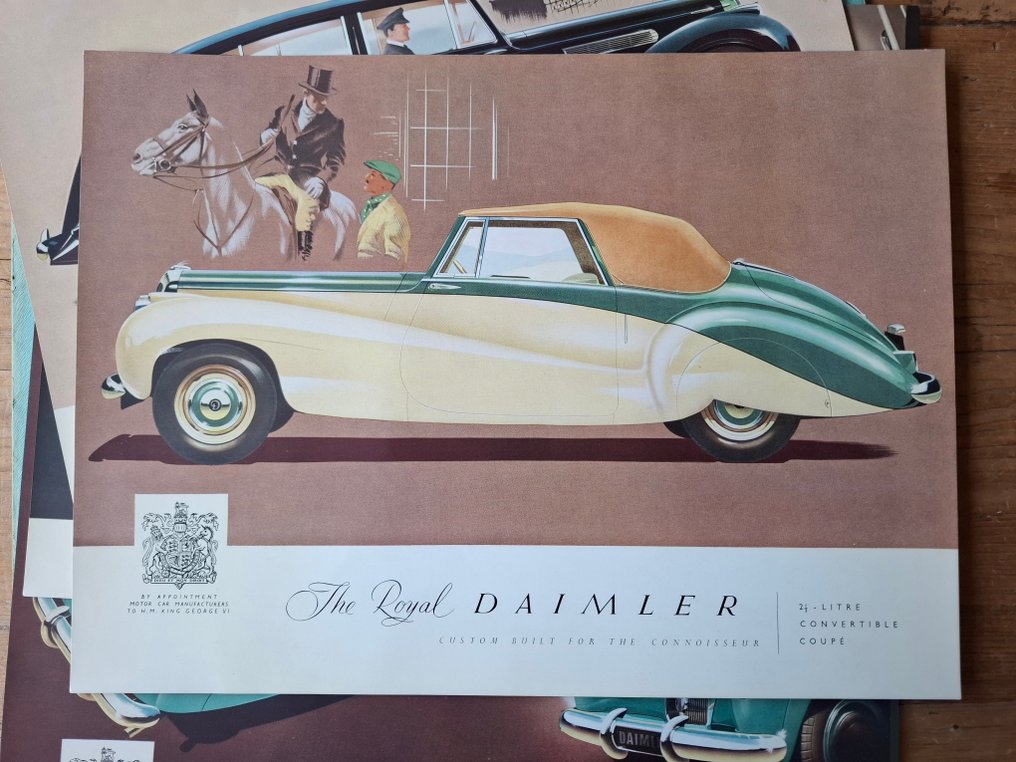 Brochure - Daimler - 2,5 Litre Convertible Coupé - Straight-Eight Limousine & Convertible - "Empress" Saloon #2.1
