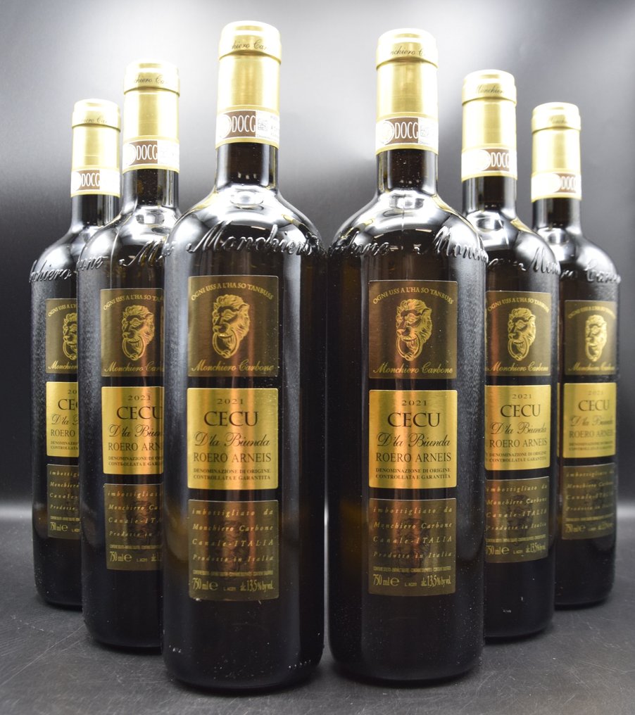 2021 Monchiero Carbone, Roero Arneis "Cecu d'la biunda" - Roero DOCG - 6 Flasker (0,75 L) #1.0