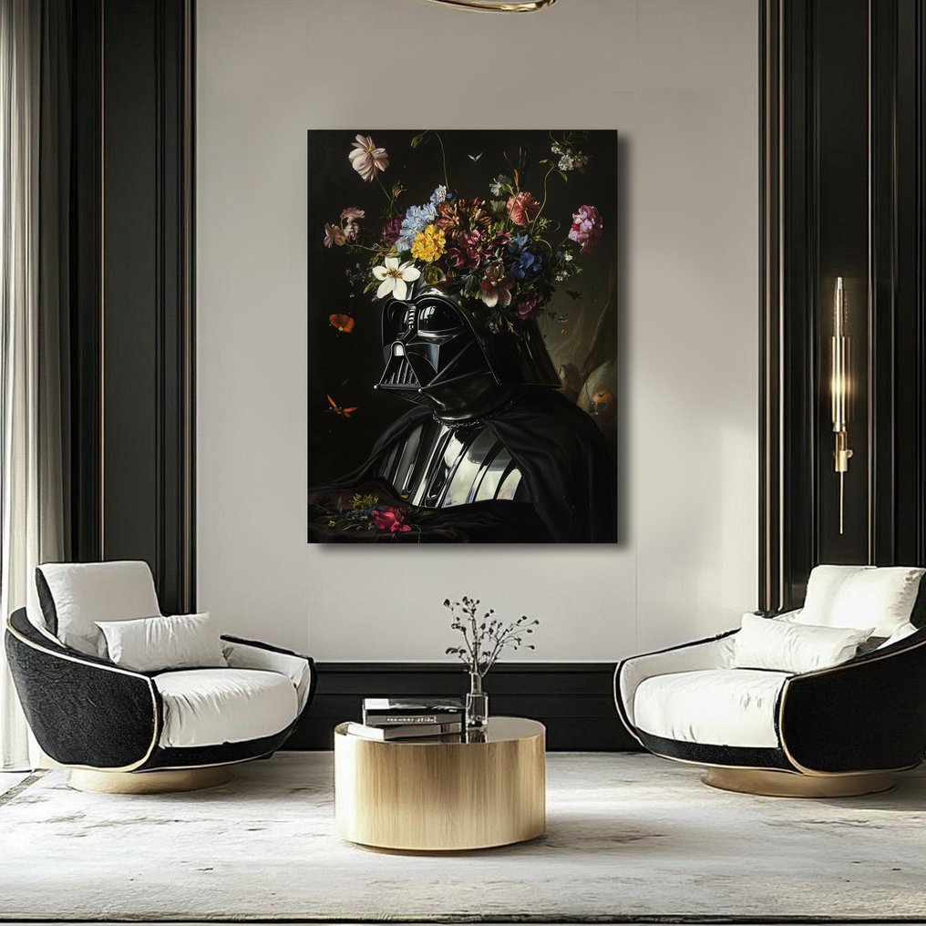 Canvas Fit - Alberto Ricardo - La Redención de las Sombras: Vader en Flor #1.0