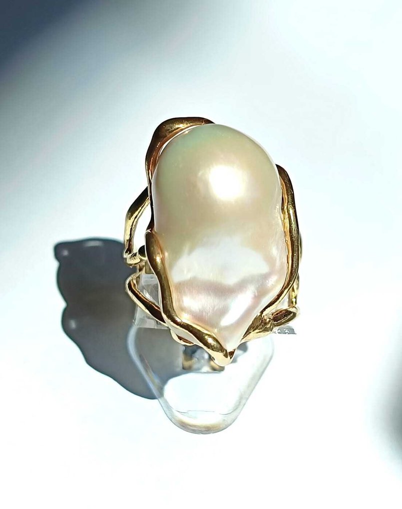 χωρίς τιμή ασφαλείας - Δαχτυλίδι Ασημί Μαργαριτάρι #2.1