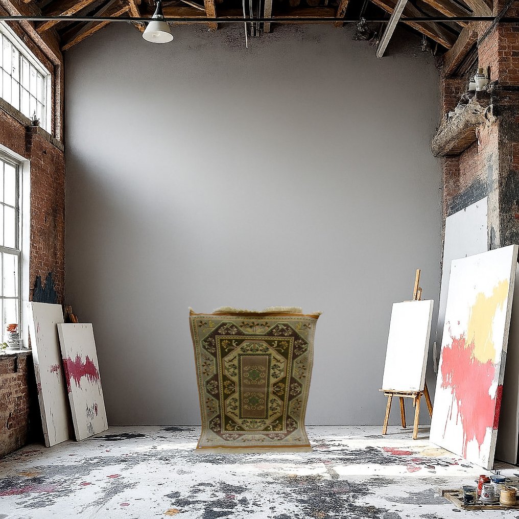 Square Kars Kazak - Cleaned - Rug - 160 cm - 154 cm #1.0