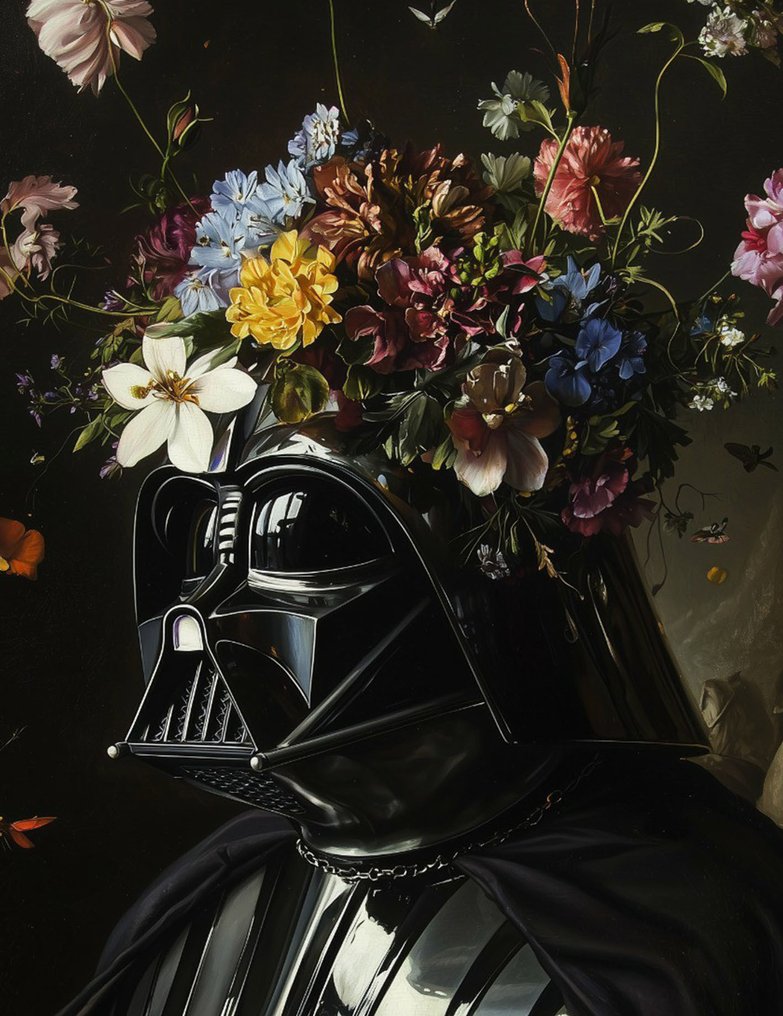 Canvas Fit - Alberto Ricardo - La Redención de las Sombras: Vader en Flor #4.3