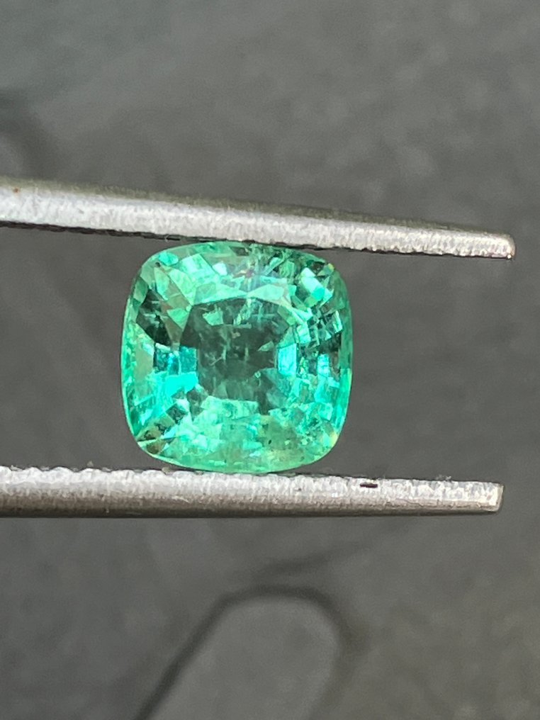 1 pcs Groen Smaragd - 1.04 ct - International Gemological Institute (IGI) #1.0
