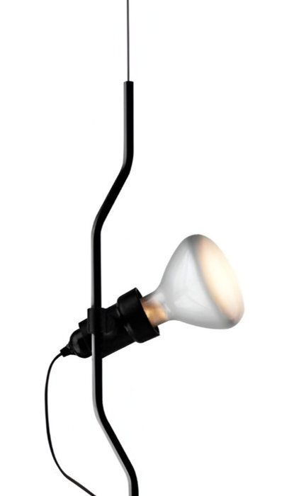 Flos - Achille Castiglioni and Pio Manzu (1971) - Lamp - Parentesi Dimmer - Black - Steel #1.0