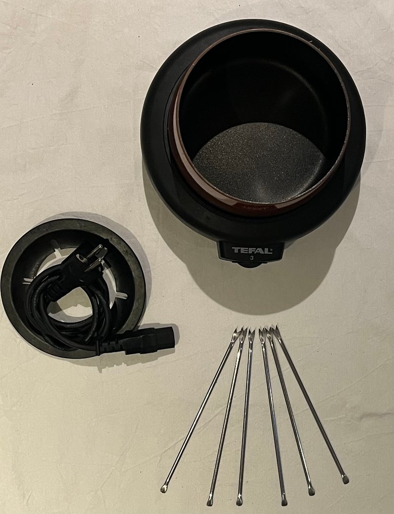 TEFAL GIEN - TEFAL GIEN - Contenitore per l’olio (31) - piatti e posate vintage - Gres - Servire una fonduta retrò #3.2