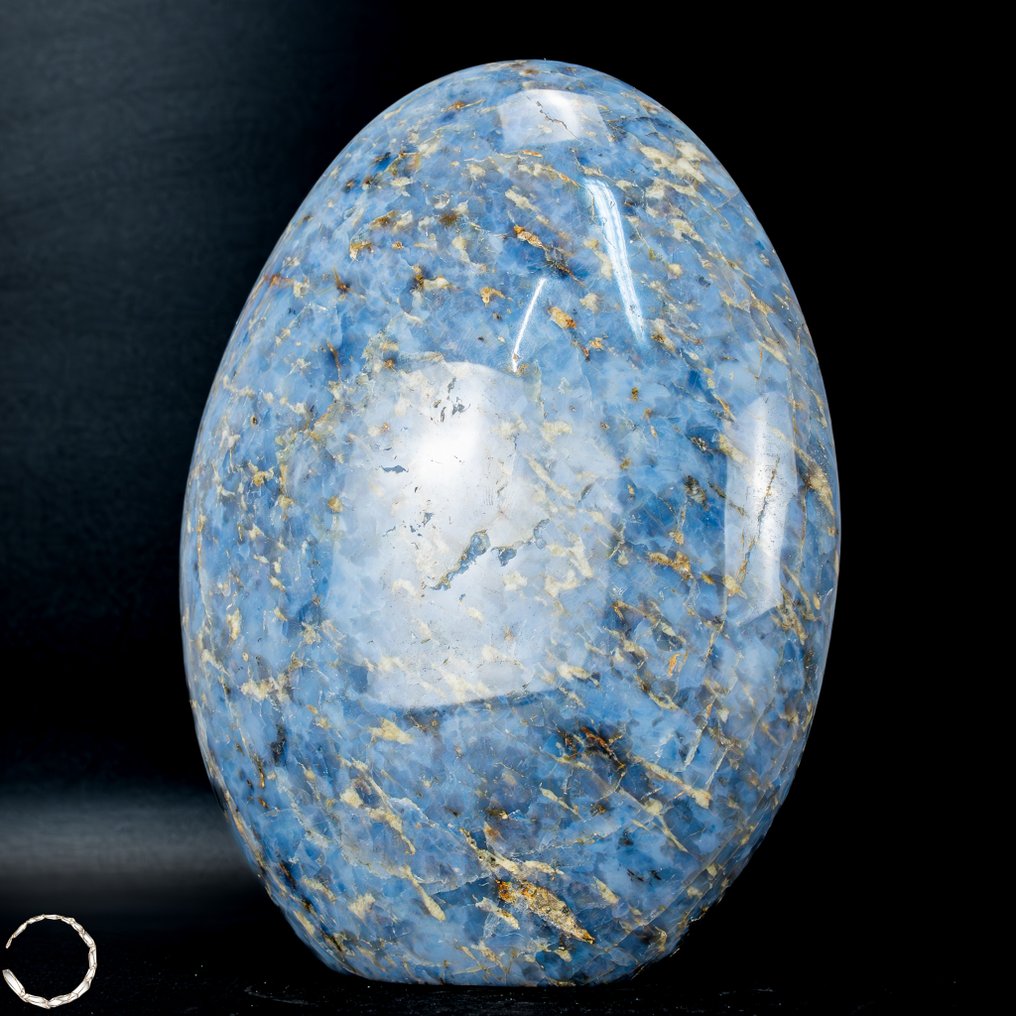 Naturlige meget sjældne blå kvarts frit form Kunst i sin naturlige form- 1429.93 g #3.2