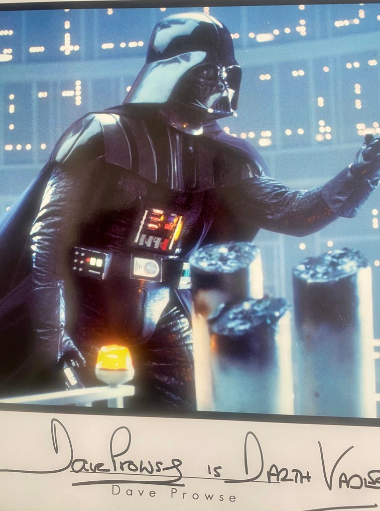 Star Wars, David Prowse (Darth Vader) - Signed in Person - Autograph, photo #3.2