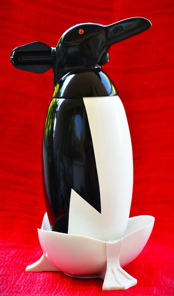 Siphon Mid-century modern - Original siphon in shape of penguin from USSR #1.0