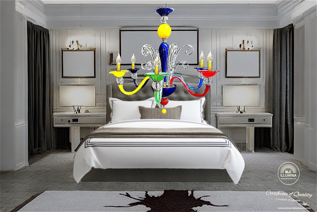 SLC Illumina - MG - Kronleuchter - Kristall - Kronleuchter Kolors 6L #2.1