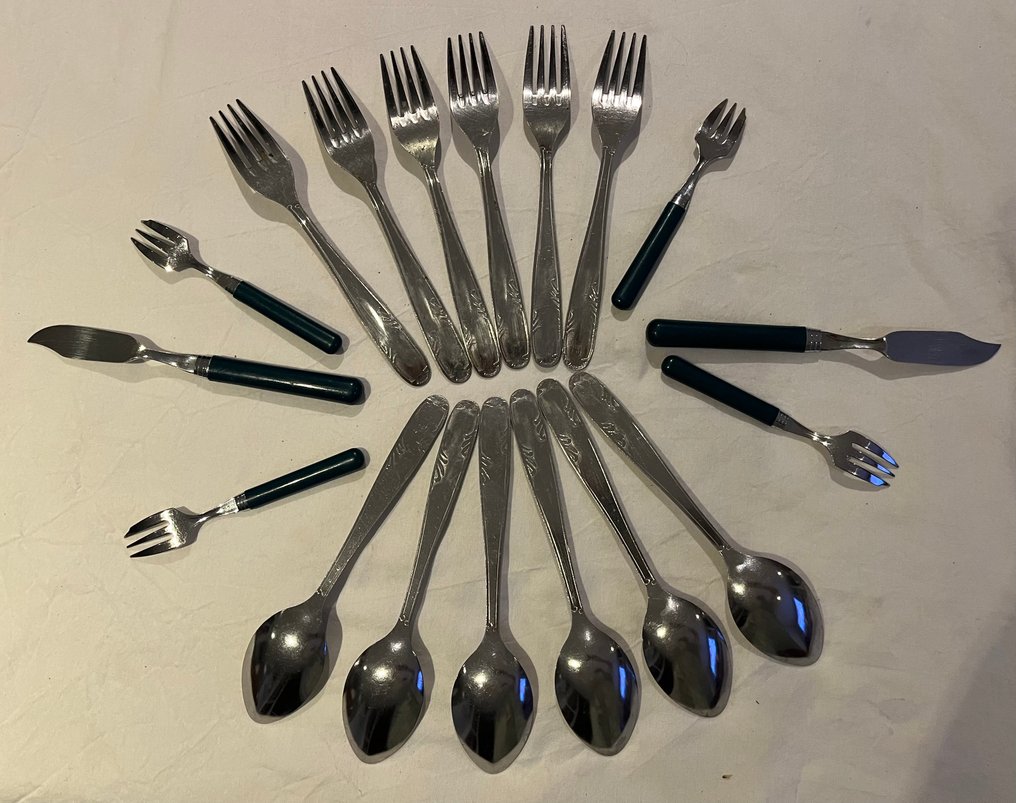 TEFAL GIEN - TEFAL GIEN - Contenitore per l’olio (31) - piatti e posate vintage - Gres - Servire una fonduta retrò #2.1