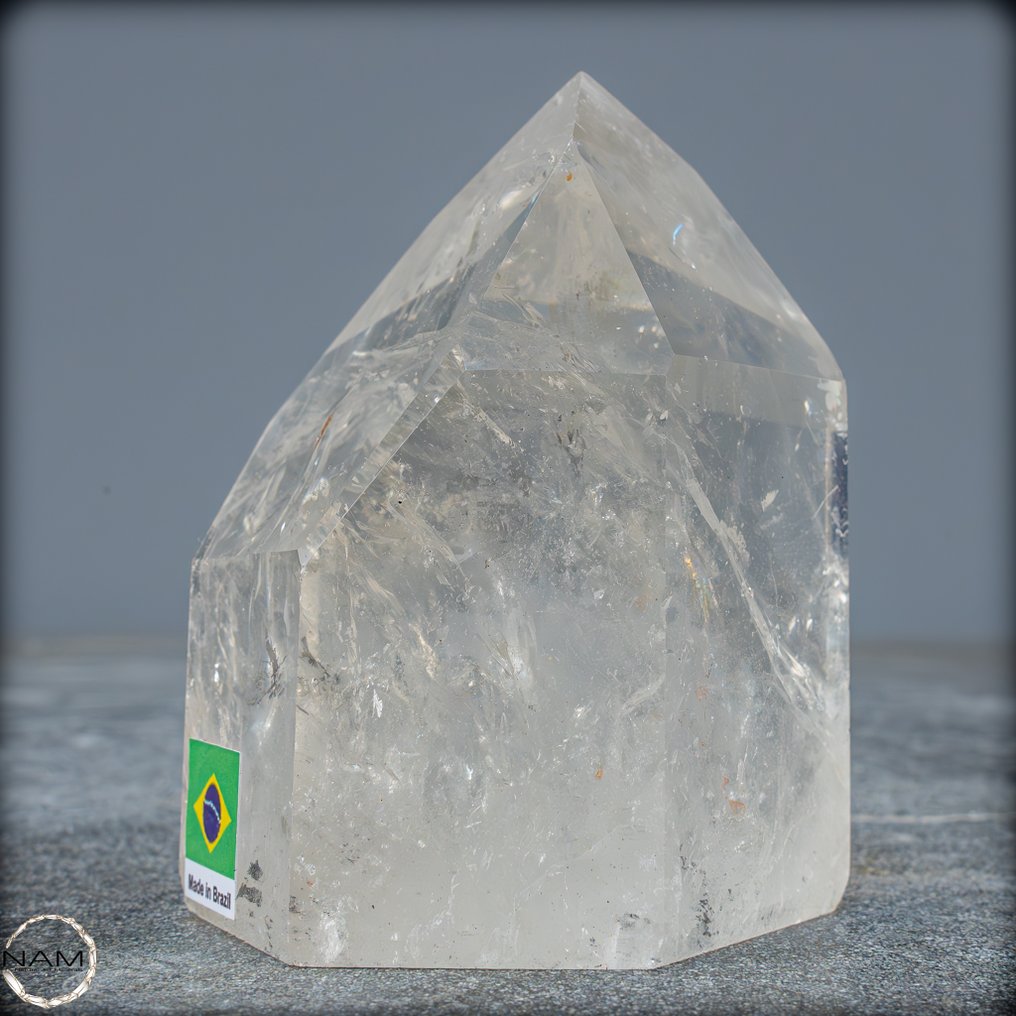 天然一级透明石英 Obelisk, Brazil- 431.29 g #3.2