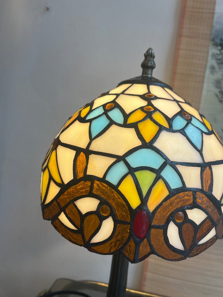 Lámpara de sobremesa (2) - glas in lood #2.1