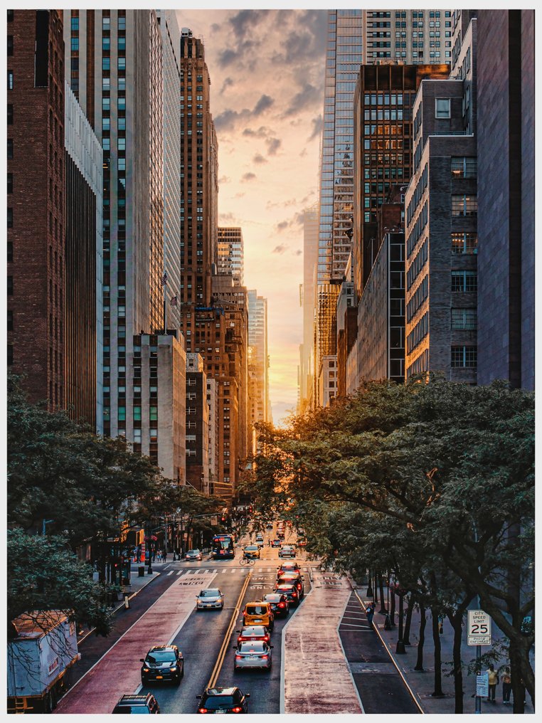 Fabian Kimmel - Colors of the City II - NYC - Series of 6, New York #1.0