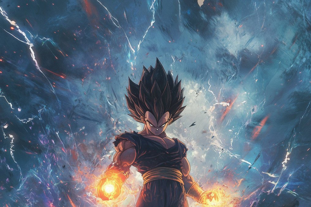 Canvas Fit - Alberto Ricardo - Vegeta: Orgullo en Llamas #1.0