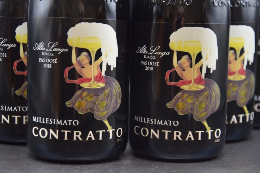 2018 Contratto - Alta Langa Zéro Dosage, Blanc de Noirs - 6 Flasker (0,75 L) #4.3