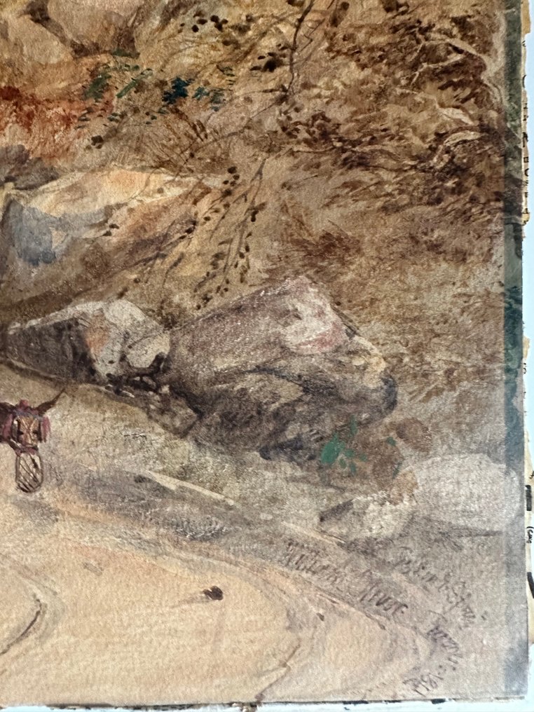 Willian Oliver (1804-1853) - Paesaggio Spagnolo #4.3